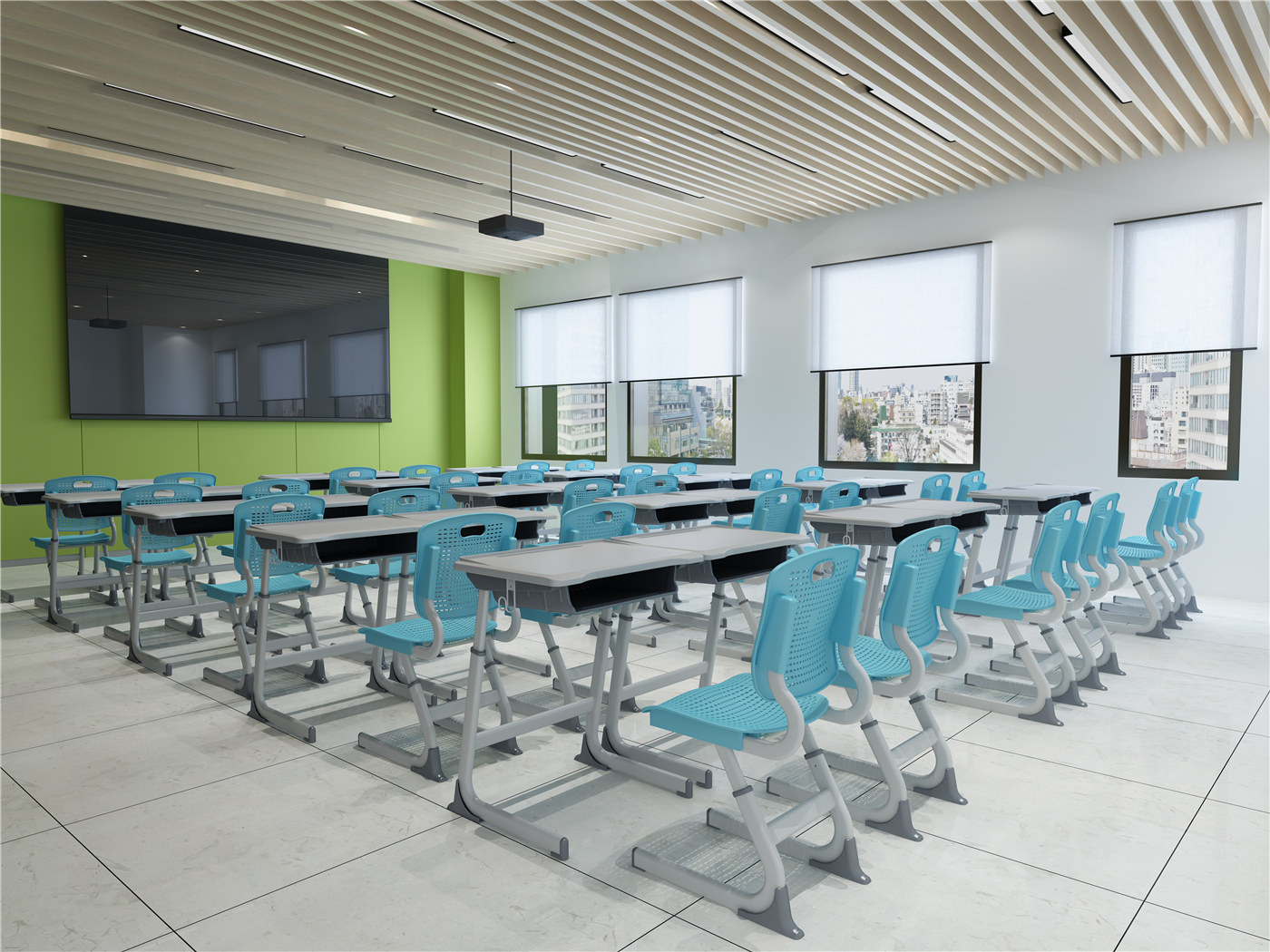 Diverse Classroom Tables and Chairs101