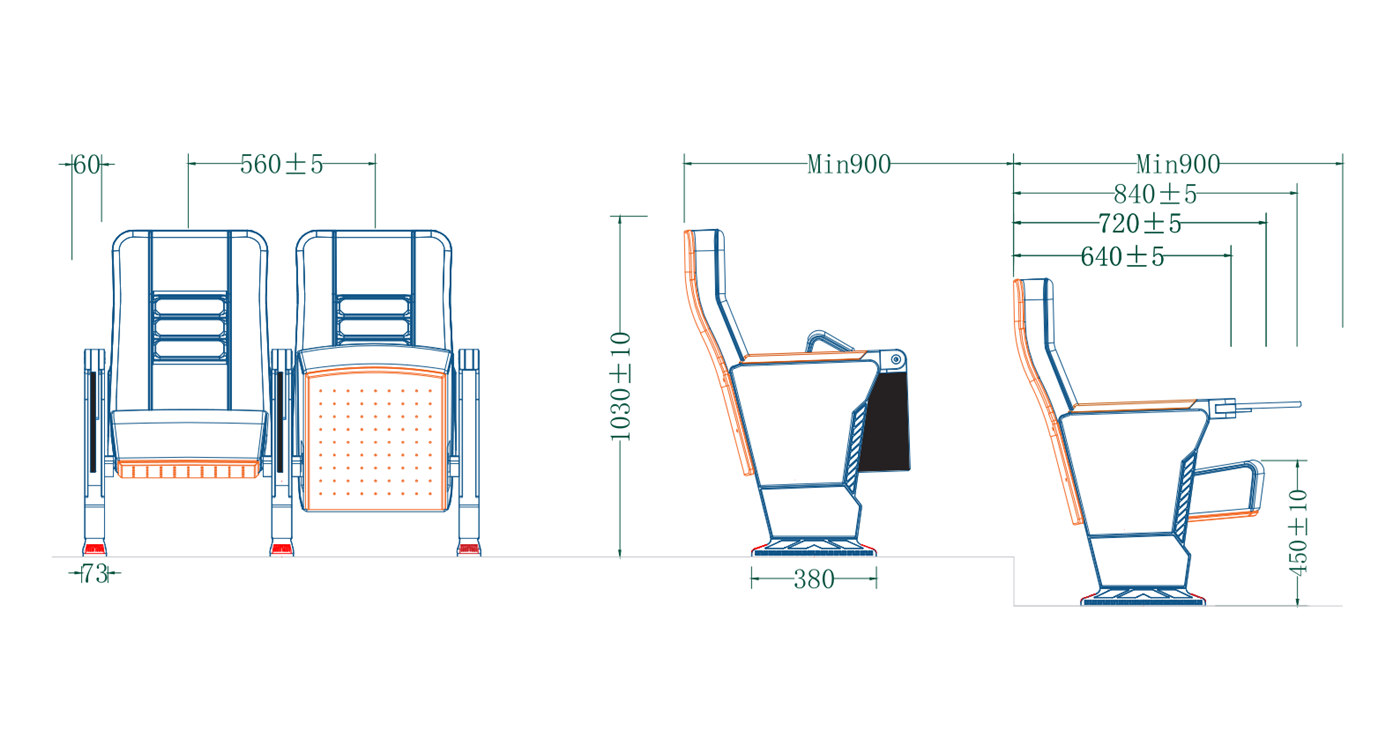 Feu una impressió duradora amb les solucions de luxe de seients d'auditori de fabricants respectats0
